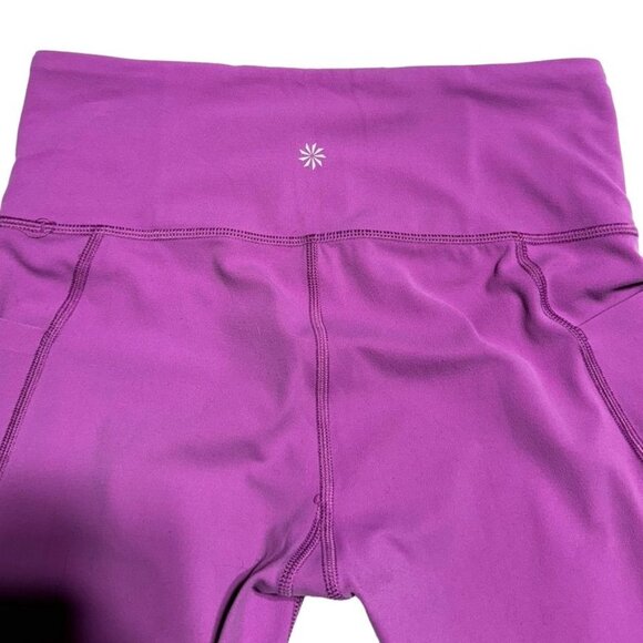 Athleta Cropped Leggings Pink Size Small - Picture 7 of 8